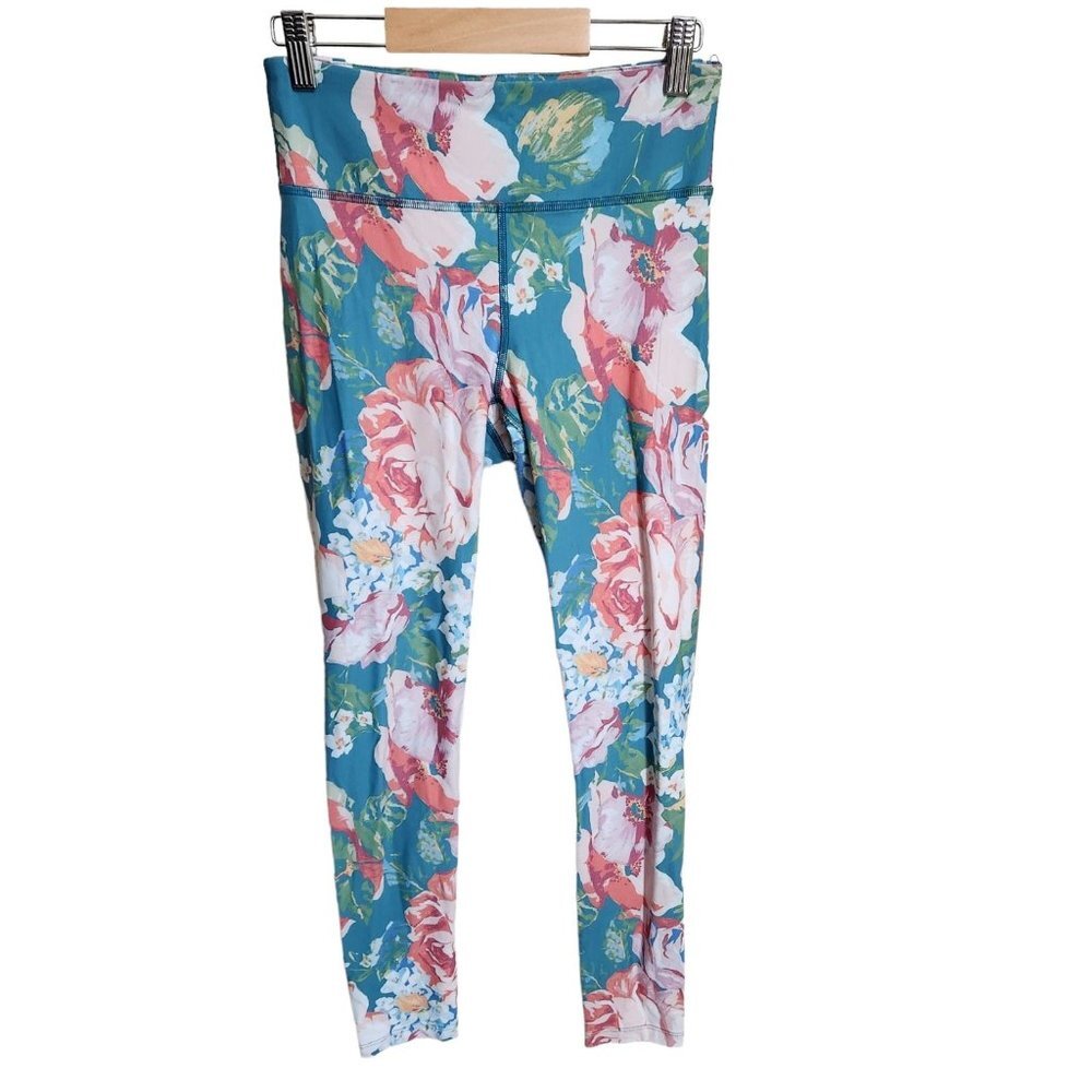 Show Me Your Mumu Mumu Moves Floral Selene Skinny Leggings sz Medium